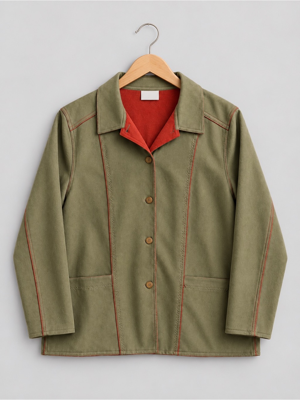 Alfred Dunner Petite faux-suede jacket